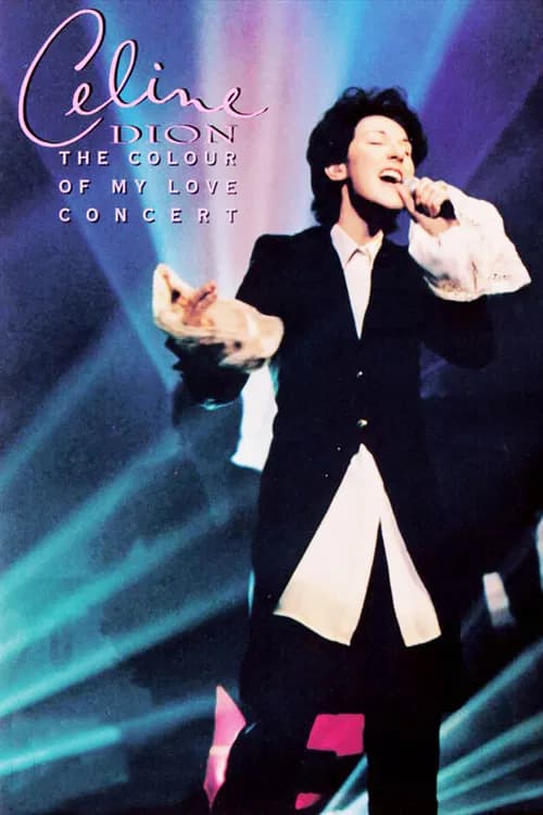 The Colour of My Love - Concert poster
