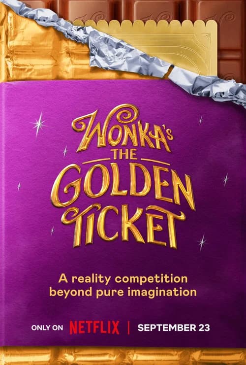 Wonka's The Golden Ticket poster