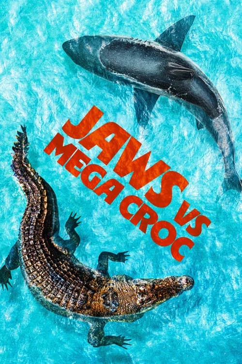 Jaws vs Mega Croc poster