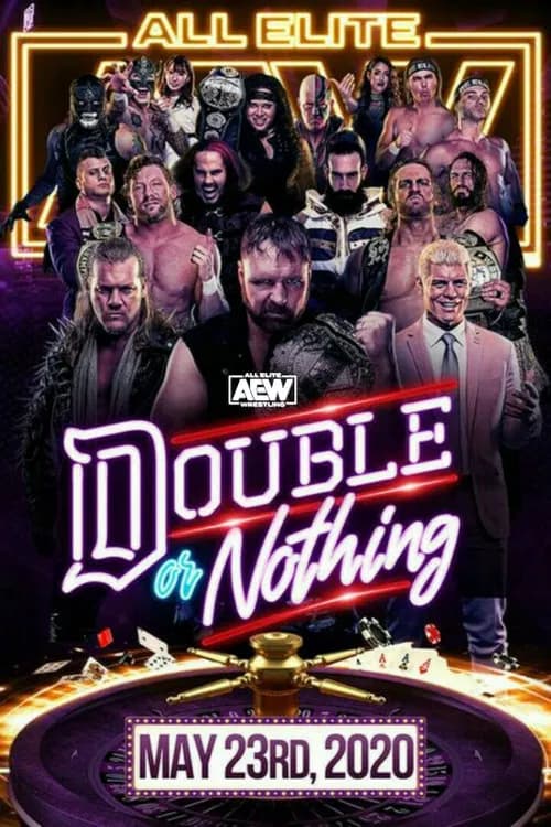 AEW Double or Nothing 2020 poster