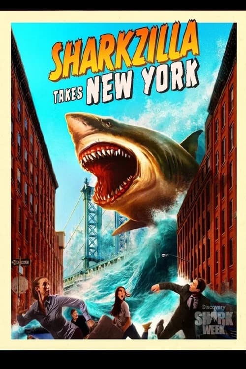 Sharkzilla Takes New York poster