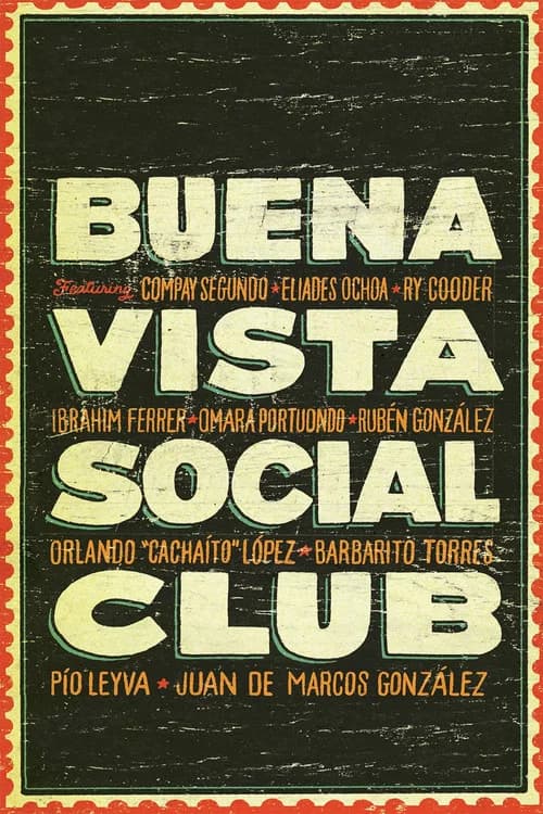 Buena Vista Social Club poster