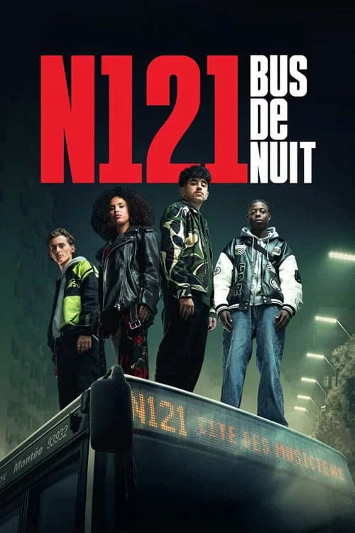 N121 Bus de nuit poster