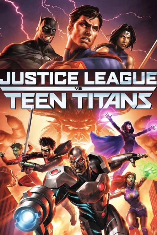 Justice League vs. Teen Titans poster