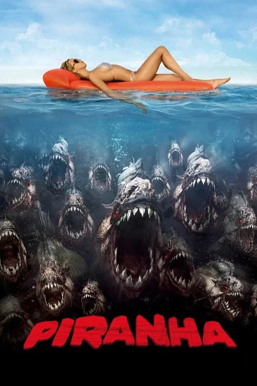 Piranha 3D poster