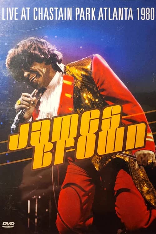 James Brown - Live at Chastain Park Atlanta 1980 poster