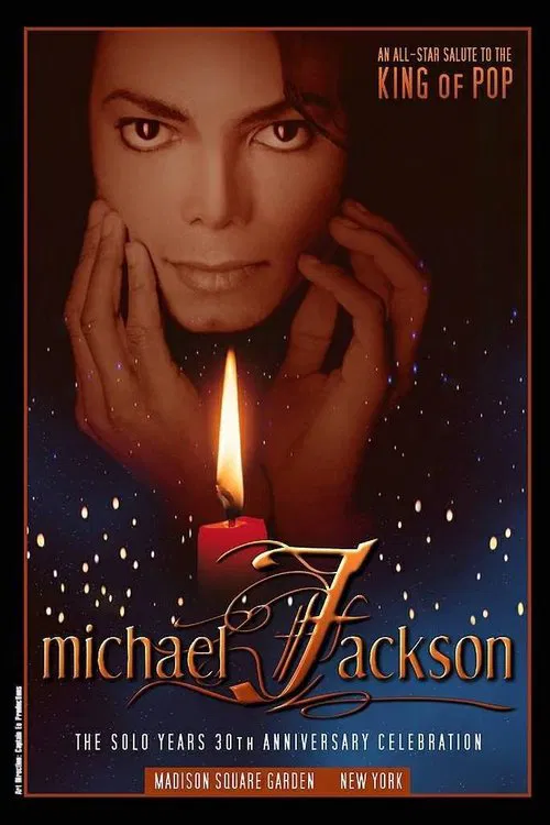 Michael Jackson - Live at the Madison Square Garden poster